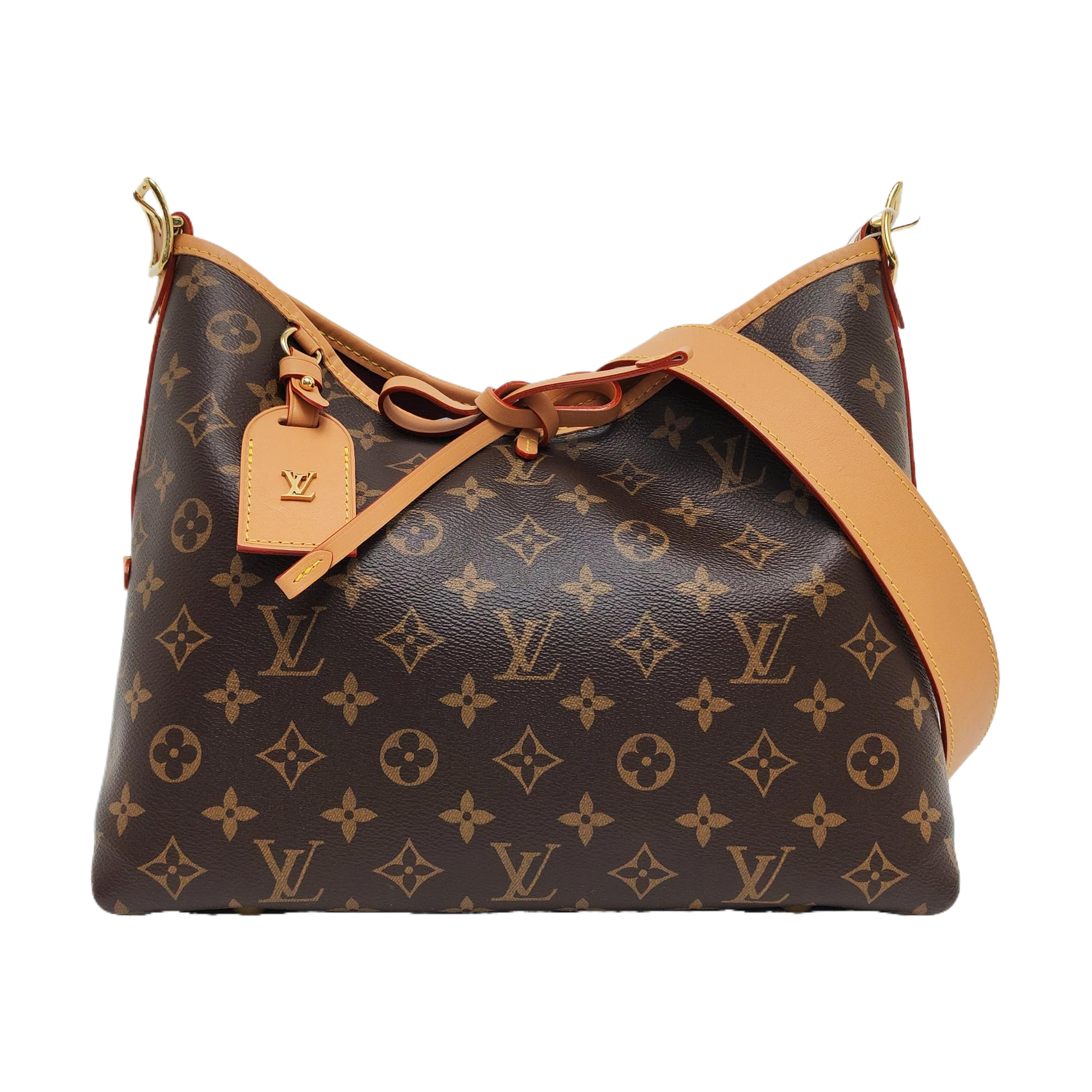 CARRYALL PM Monogram Coated Canvas Brown