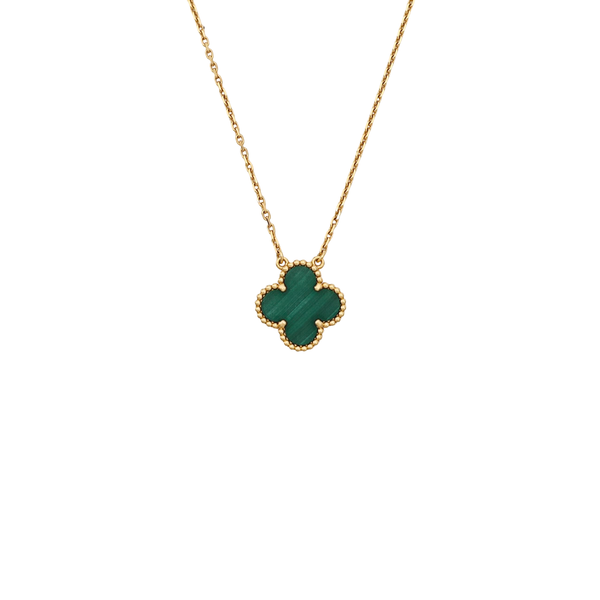 Vintage Alhambra 18k Gold Necklace