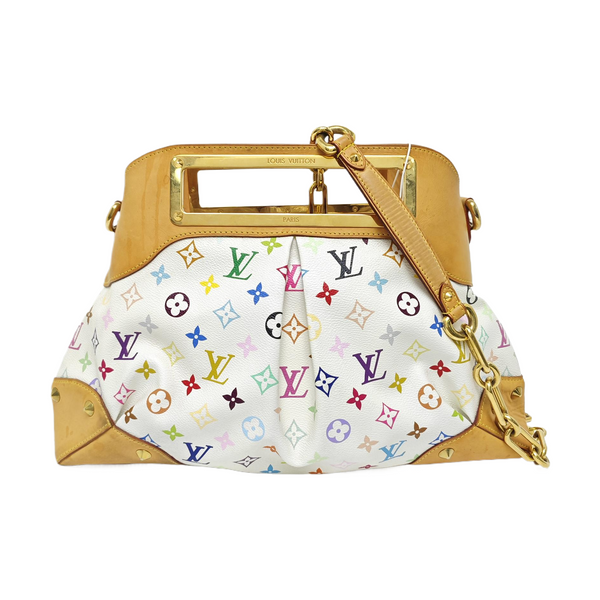 LV × TM JUDY Monogram Coated Canvas White