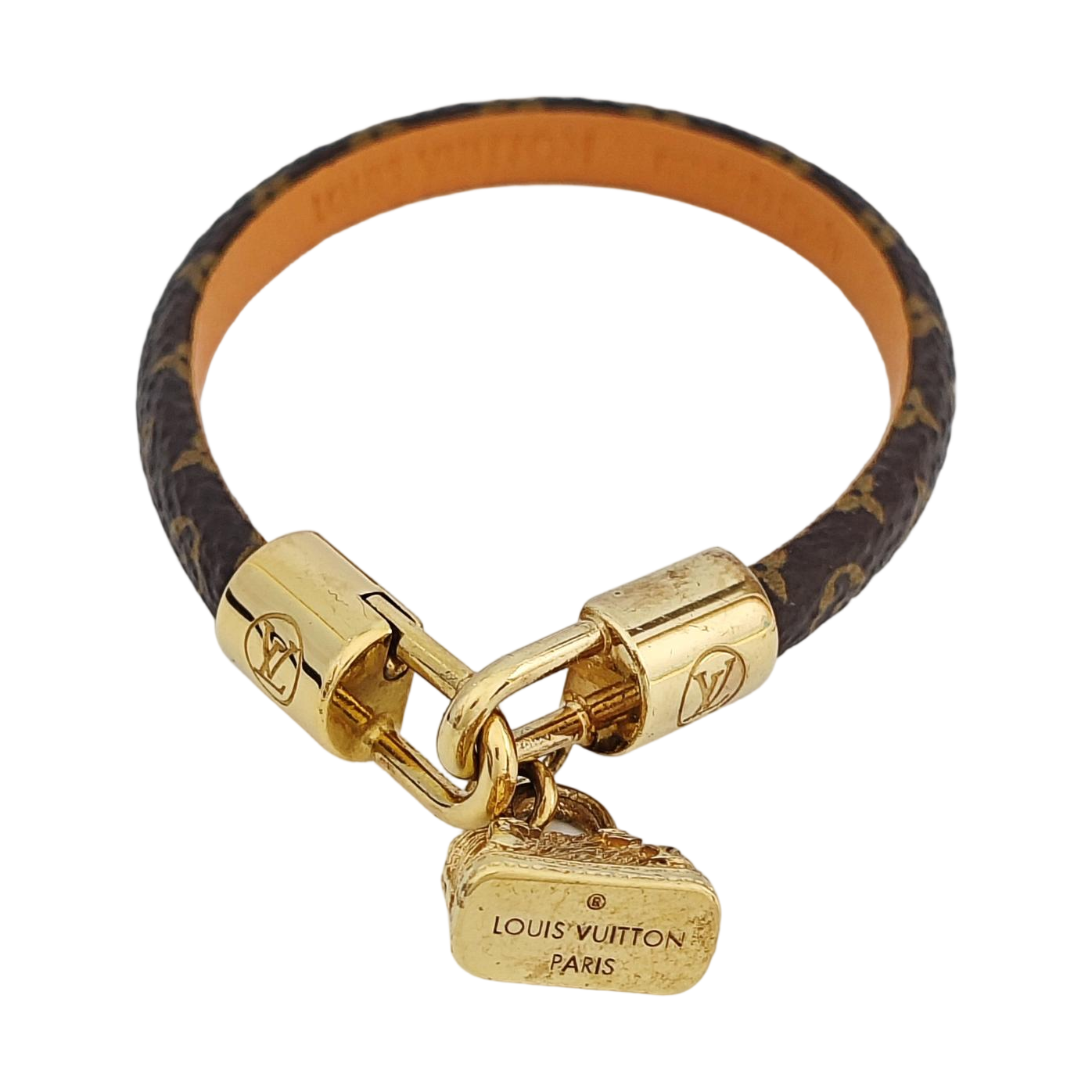 ALMA Leather Brown Bangle