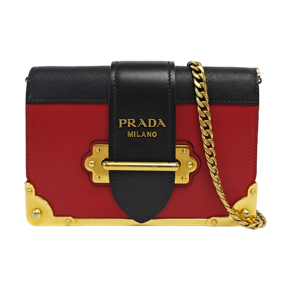 Cahier Saffiano Calfskin Red