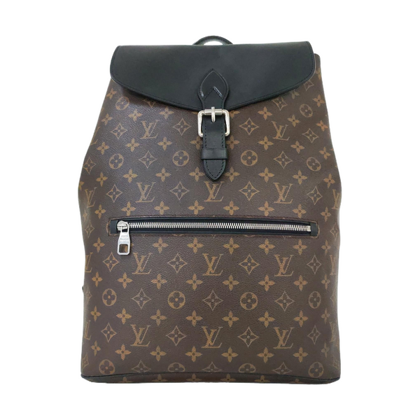 PALK Monogram Coated Canvas Brown