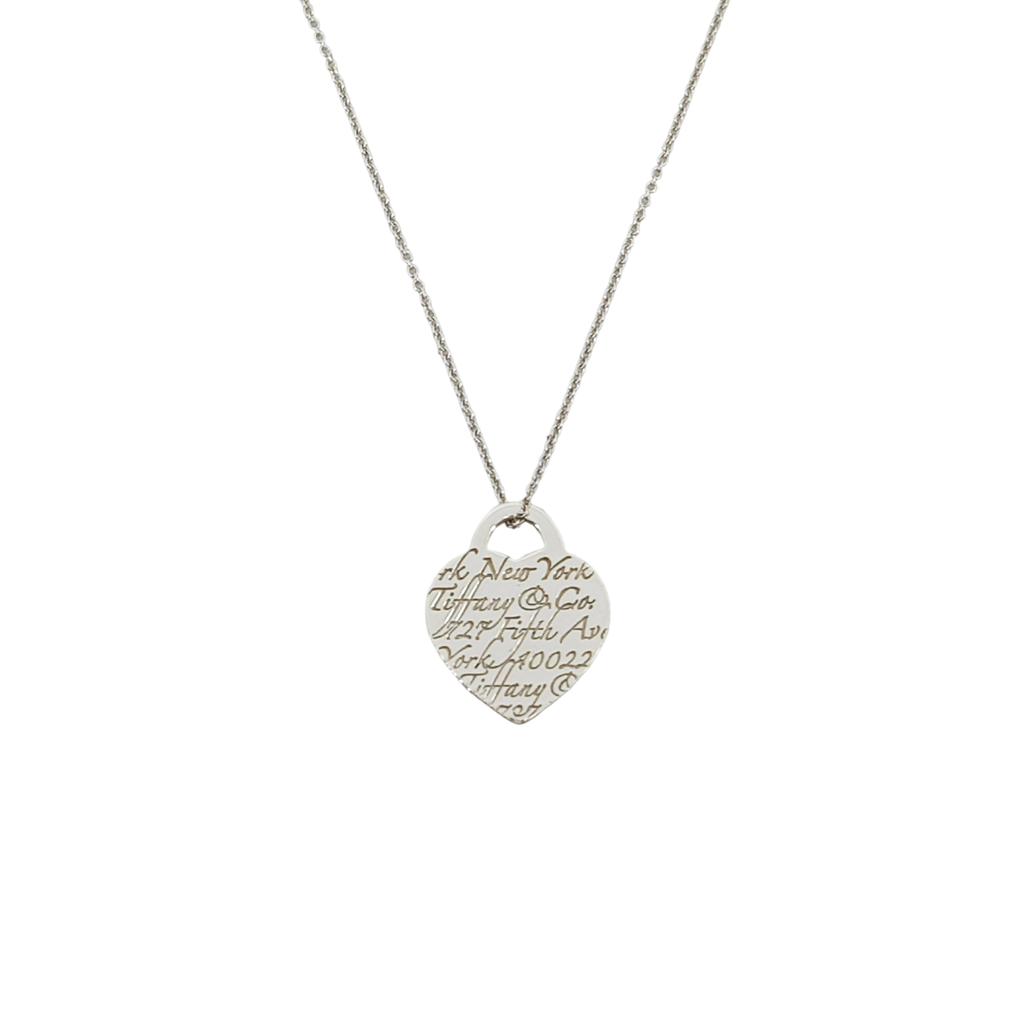 Return To Tiffany 925 Sterling Silver Necklace