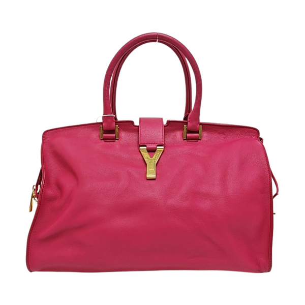 CHYC Y LIGNE Medium Calfskin Red