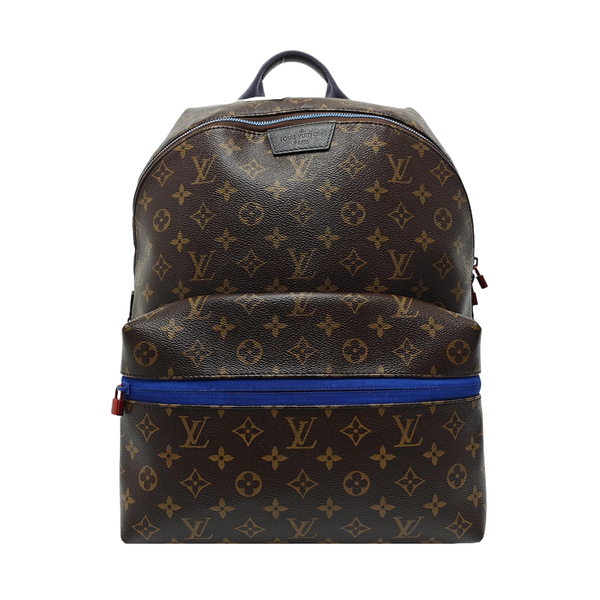 JOSH Monogram Coated Canvas Brown