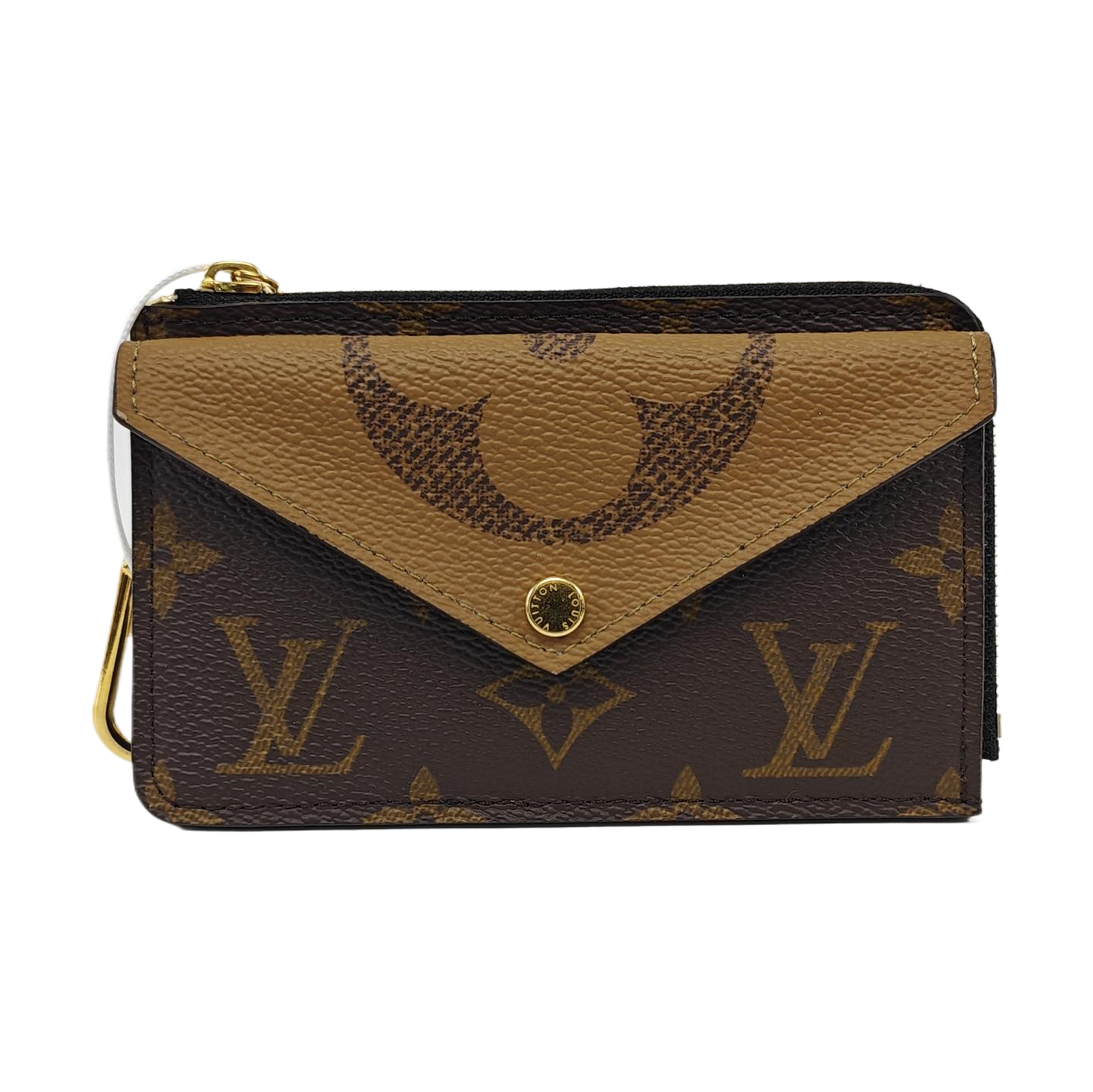 RECTO VERSO Monogram Coated Canvas Brown Coin Purse