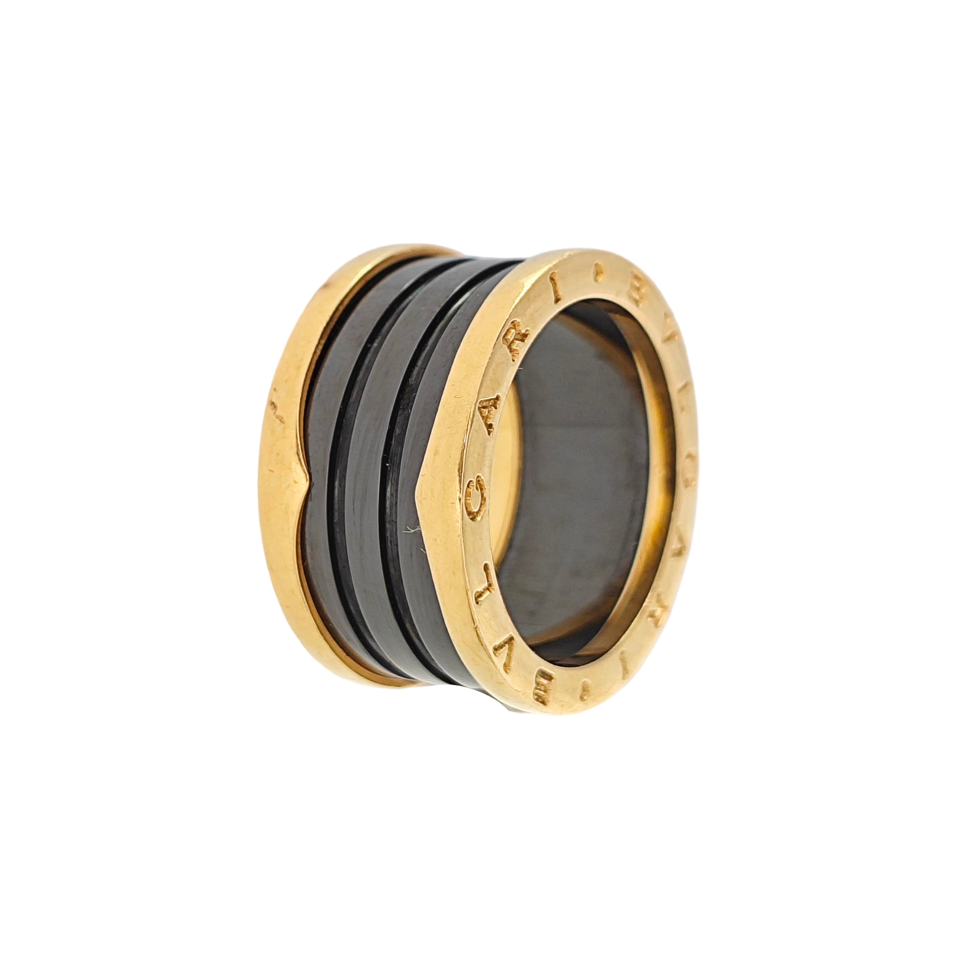 B.ZERO1 18k Rose Gold Ring EU 58