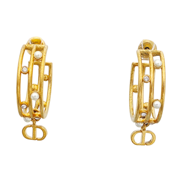 Metal Gold Earrings