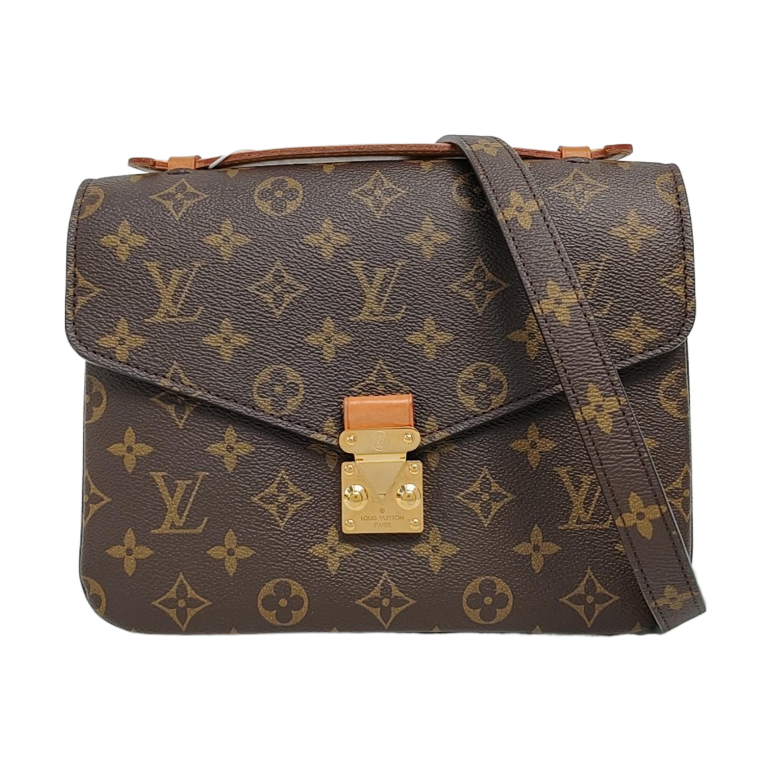 Authenticated pre-owned  MÉTIS MM Monogram Coated Canvas Brown - Shoulder Bag at Looply
