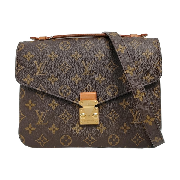 Authenticated pre-owned  MÉTIS MM Monogram Coated Canvas Brown - Shoulder Bag at Looply