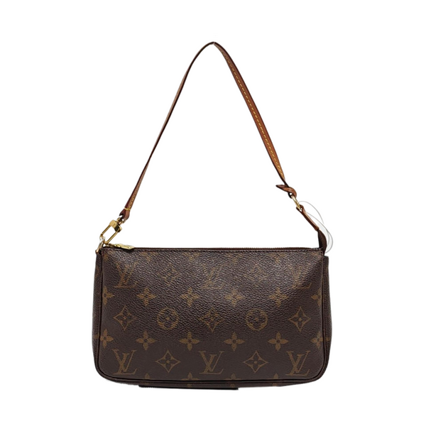 ACCESSOIRES Monogram Coated Canvas Brown