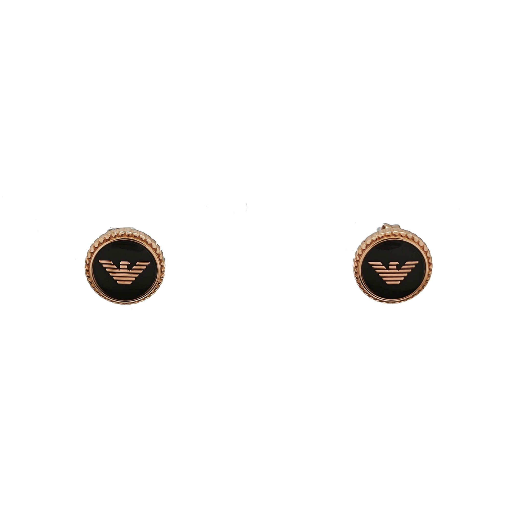 Metal Rose Gold Stud Earrings
