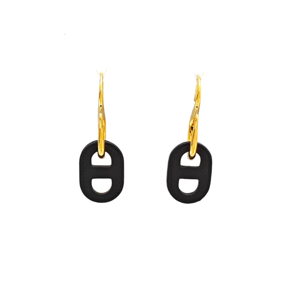 O'maillon Metal Gold Stud Earrings