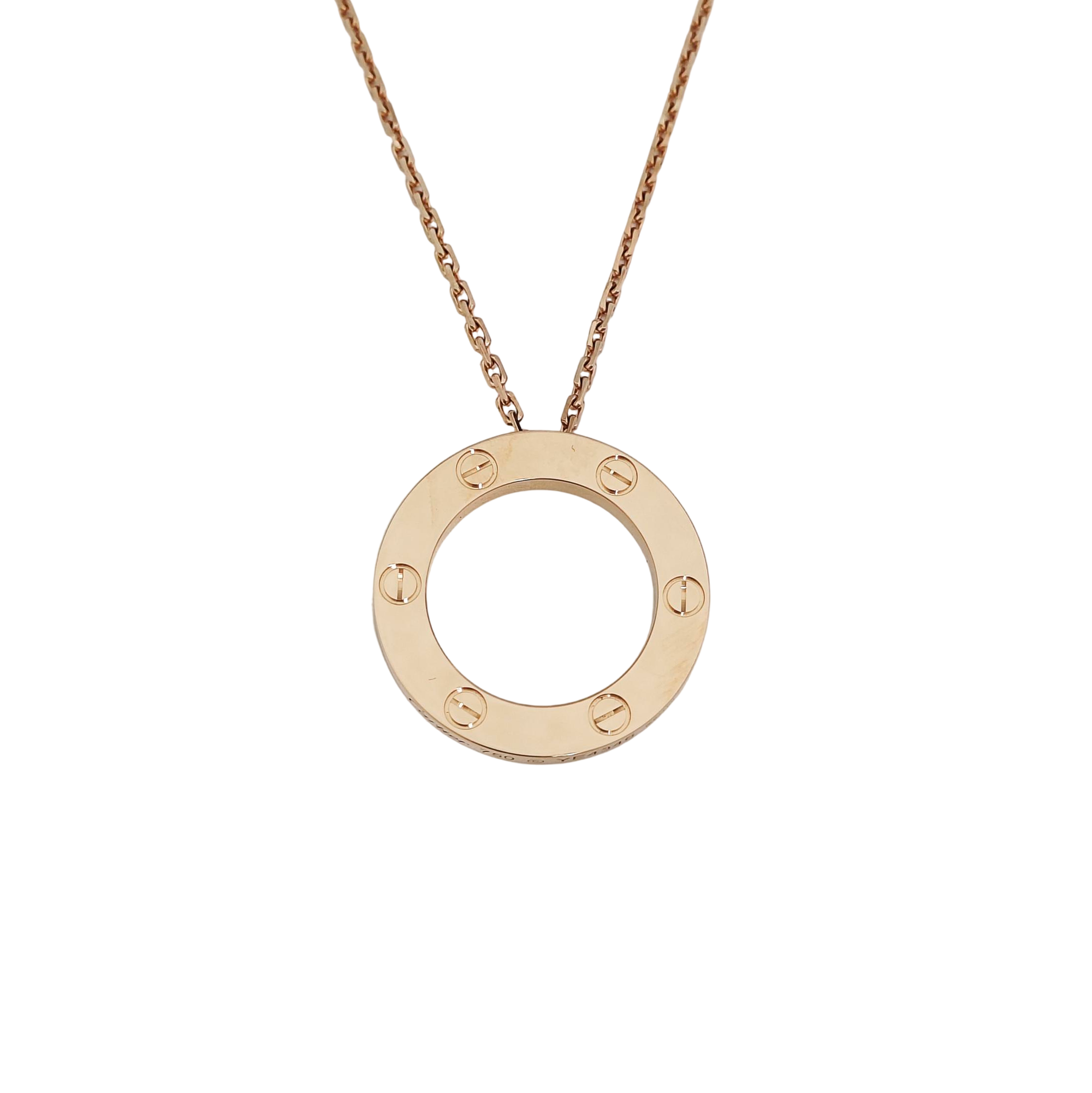 LOVE 18k Rose Gold Necklace