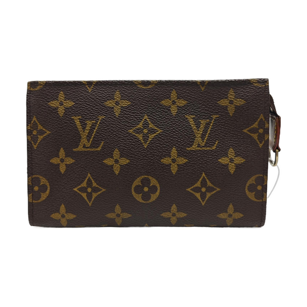 BUCKET Monogram Coated Canvas Brown