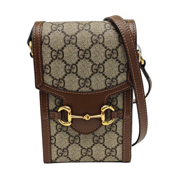 Horsebit 1955 Mini Coated Canvas Beige