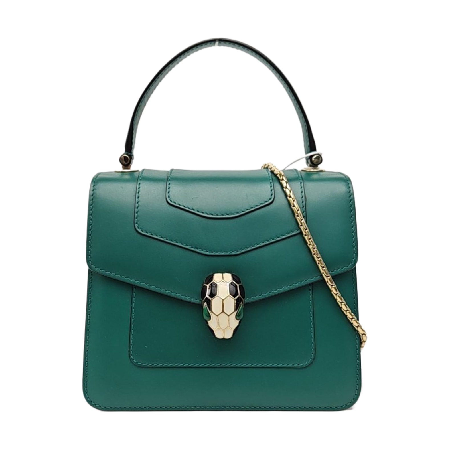 SERPENTI FOREVER Calfskin Green