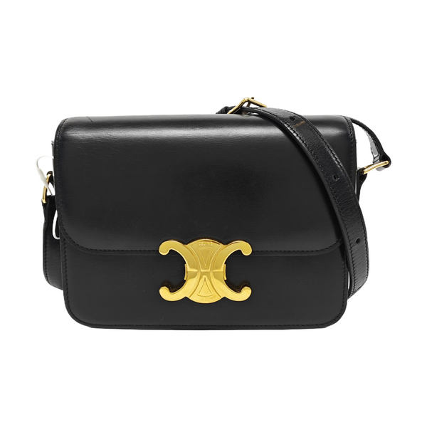 TRIOMPHE Teen Calfskin Black