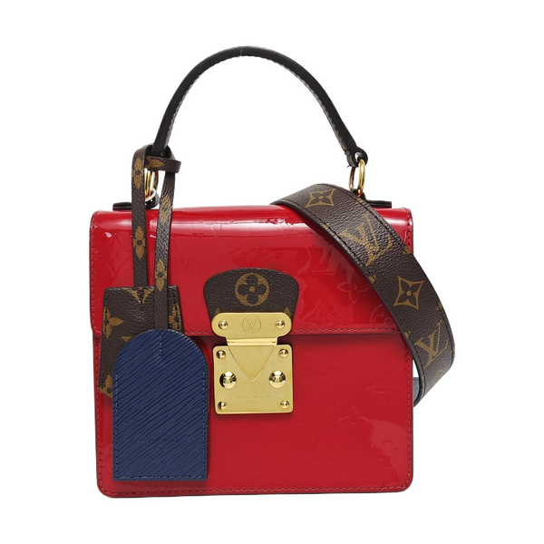 SPRING STREET Patent Leather Red