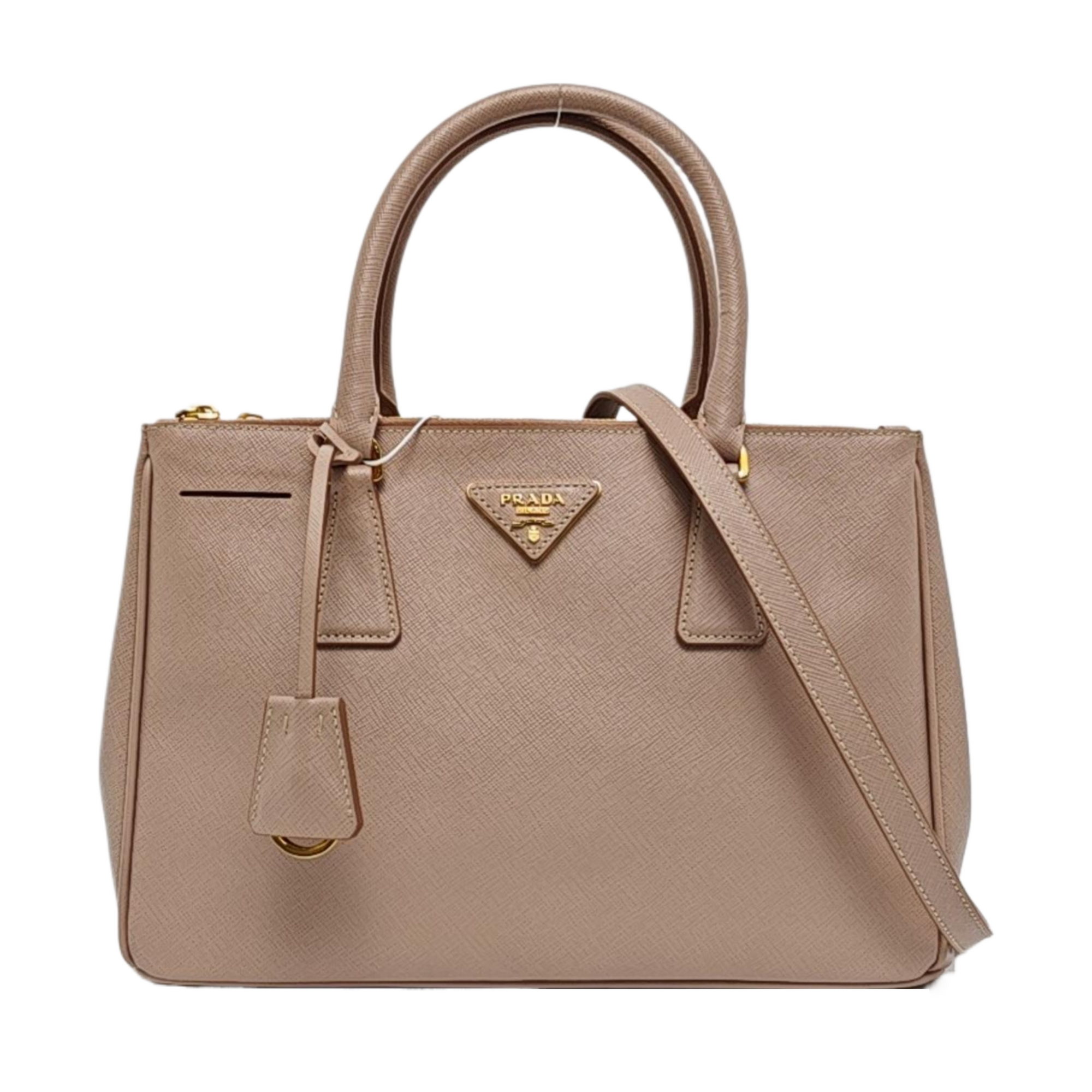 Galleria Medium Saffiano Calfskin Pink