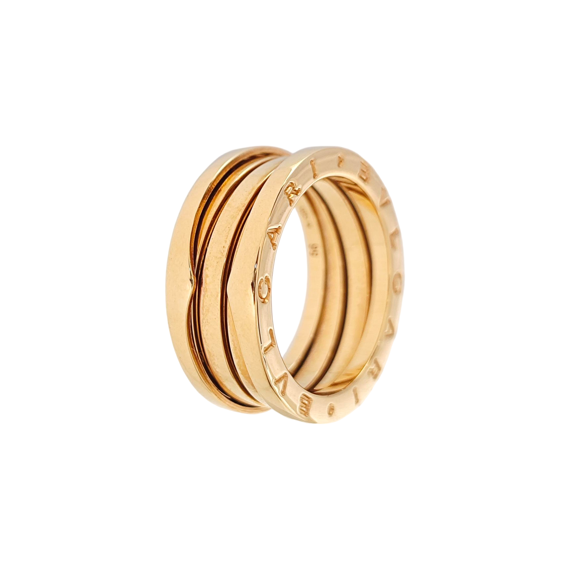 B.ZERO1 18k Rose Gold Ring EU 56