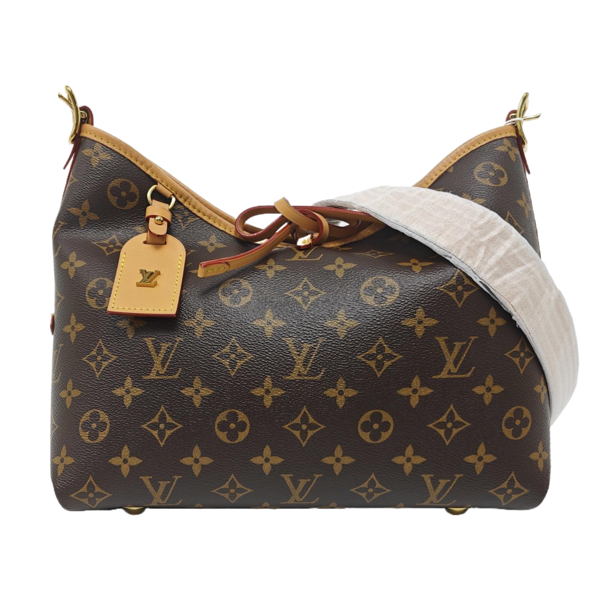 CARRYALL PM Monogram Coated Canvas Brown