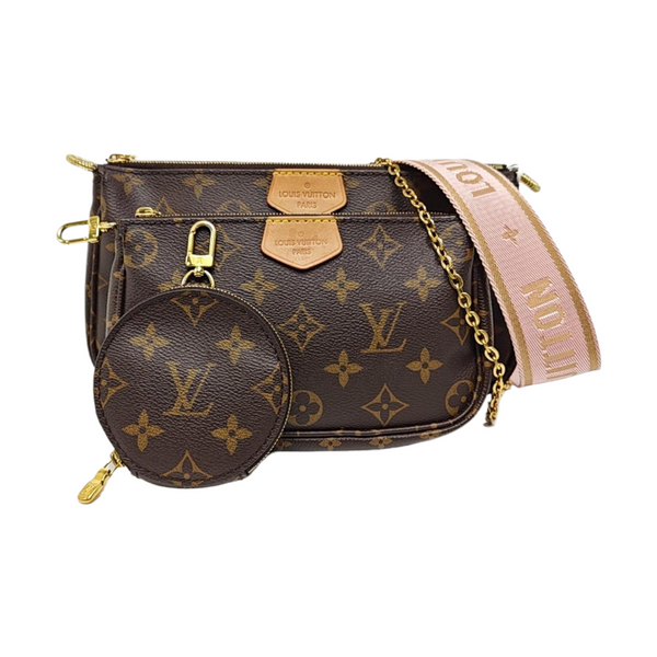 MULTI Monogram Coated Canvas Brown