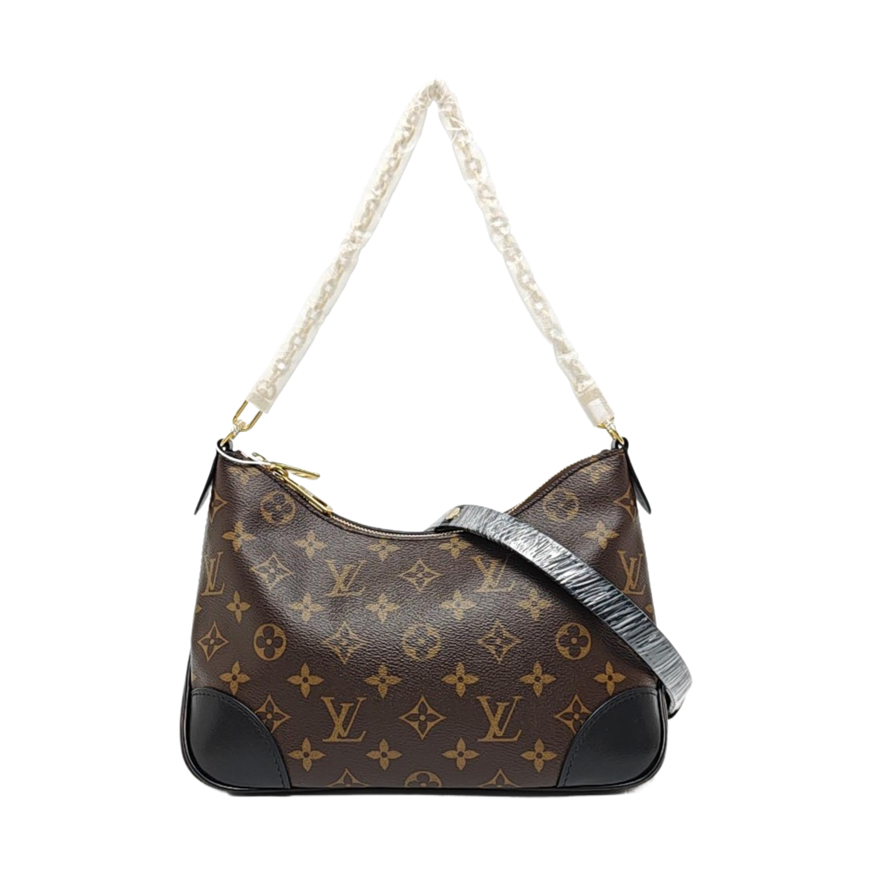 BOULOGNE Monogram Coated Canvas Brown