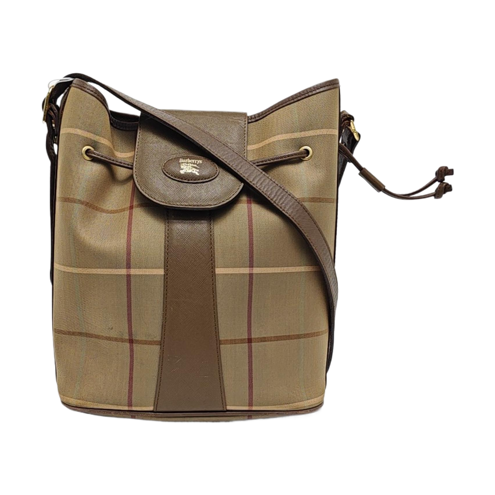 Canvas Bucket Bag Green