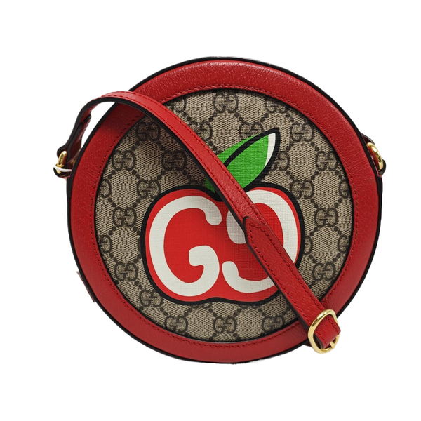 Ophidia Mini Monogram Lona Revestida Beige