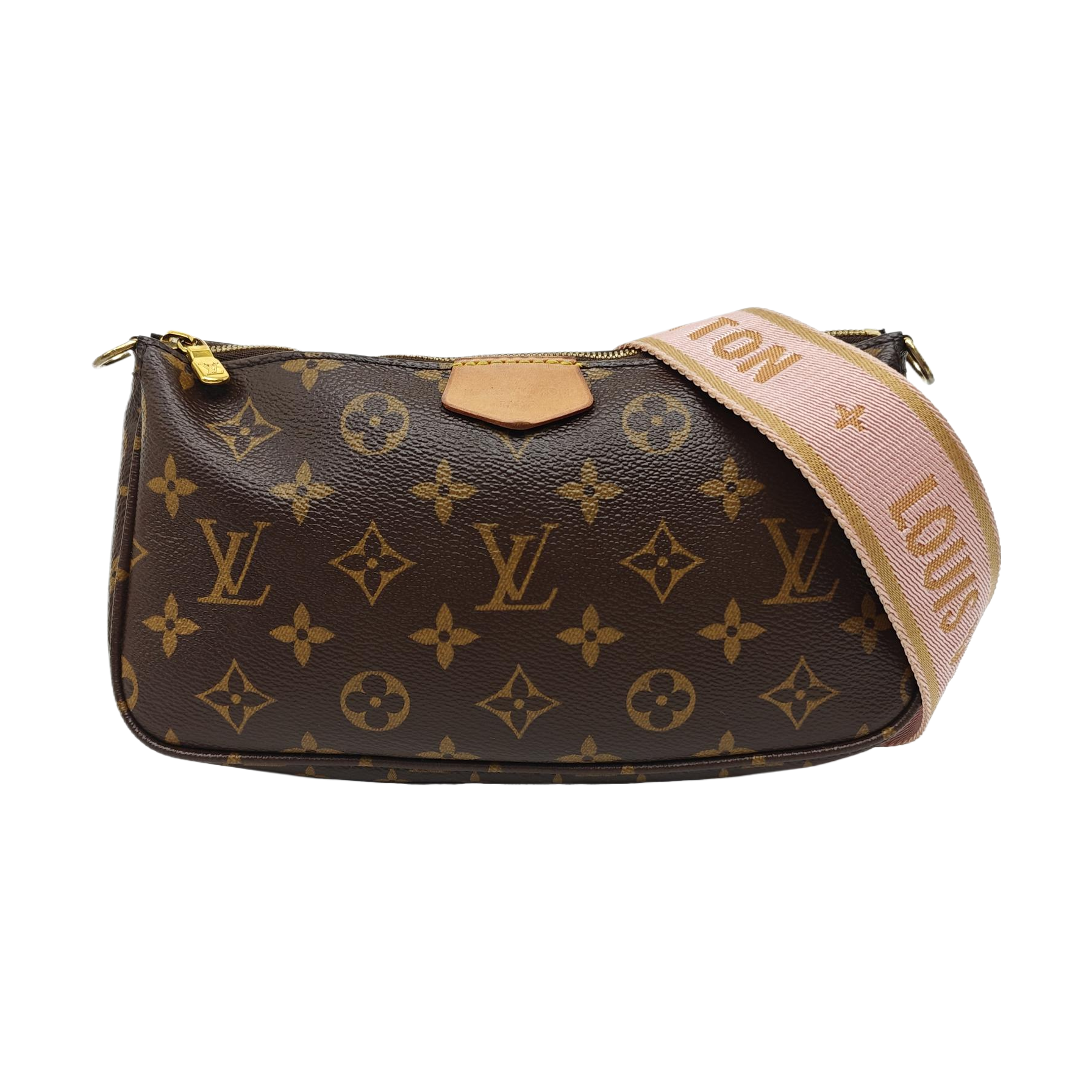 MULTI Monogram Coated Canvas Brown