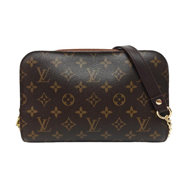 ORSAY Monogram Coated Canvas Brown