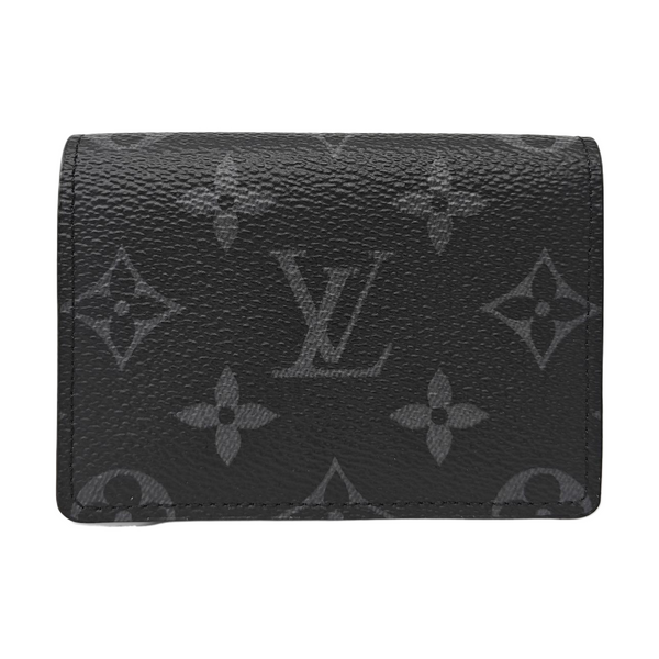 Monogram Coated Canvas Wallet Black