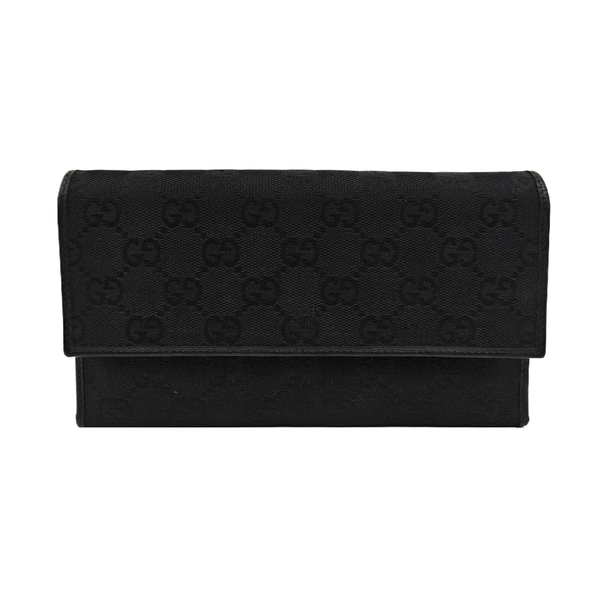 Monogram Canvas Wallet Black