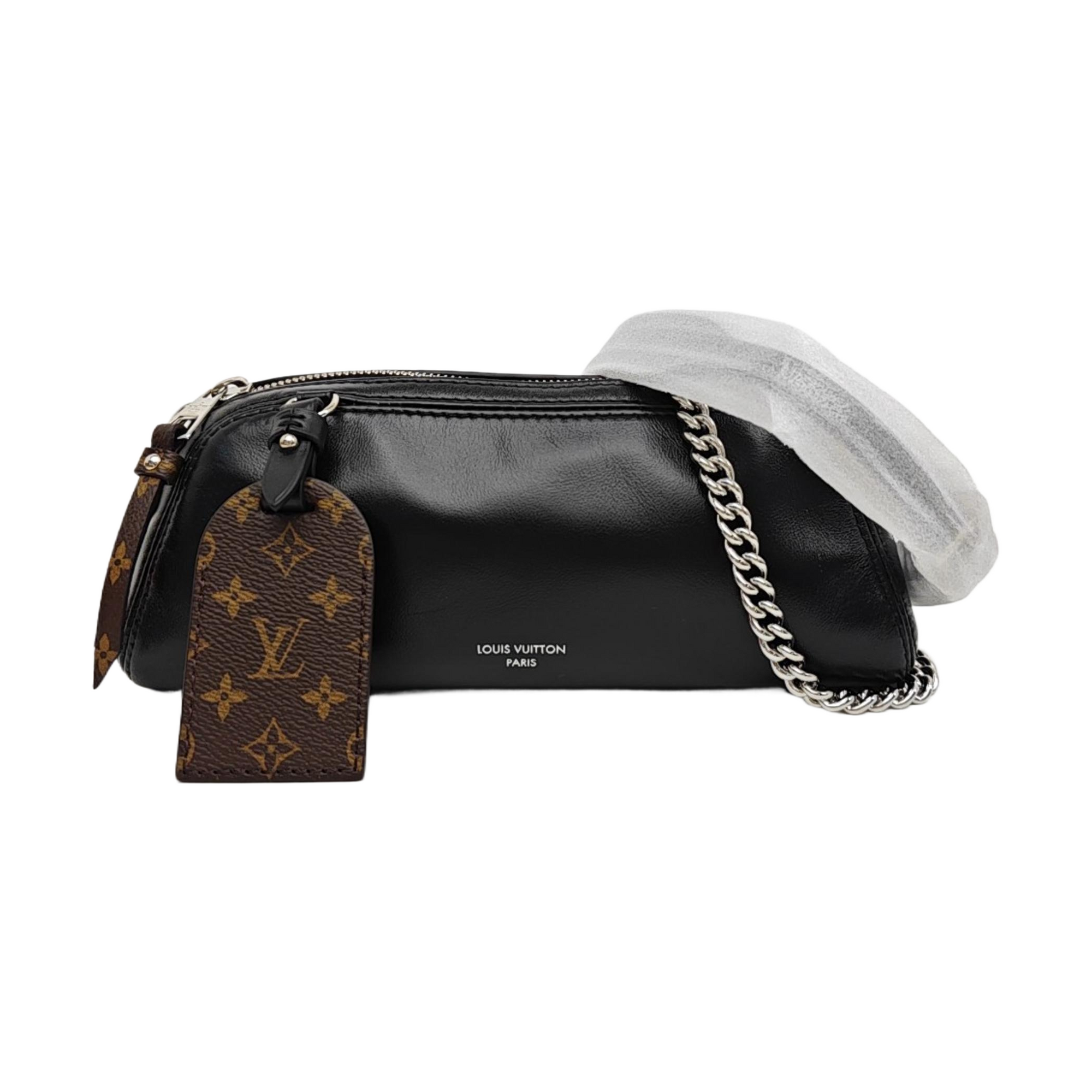 Lambskin Shoulder Bag Black