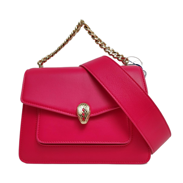 SERPENTI FOREVER Small Calfskin Pink