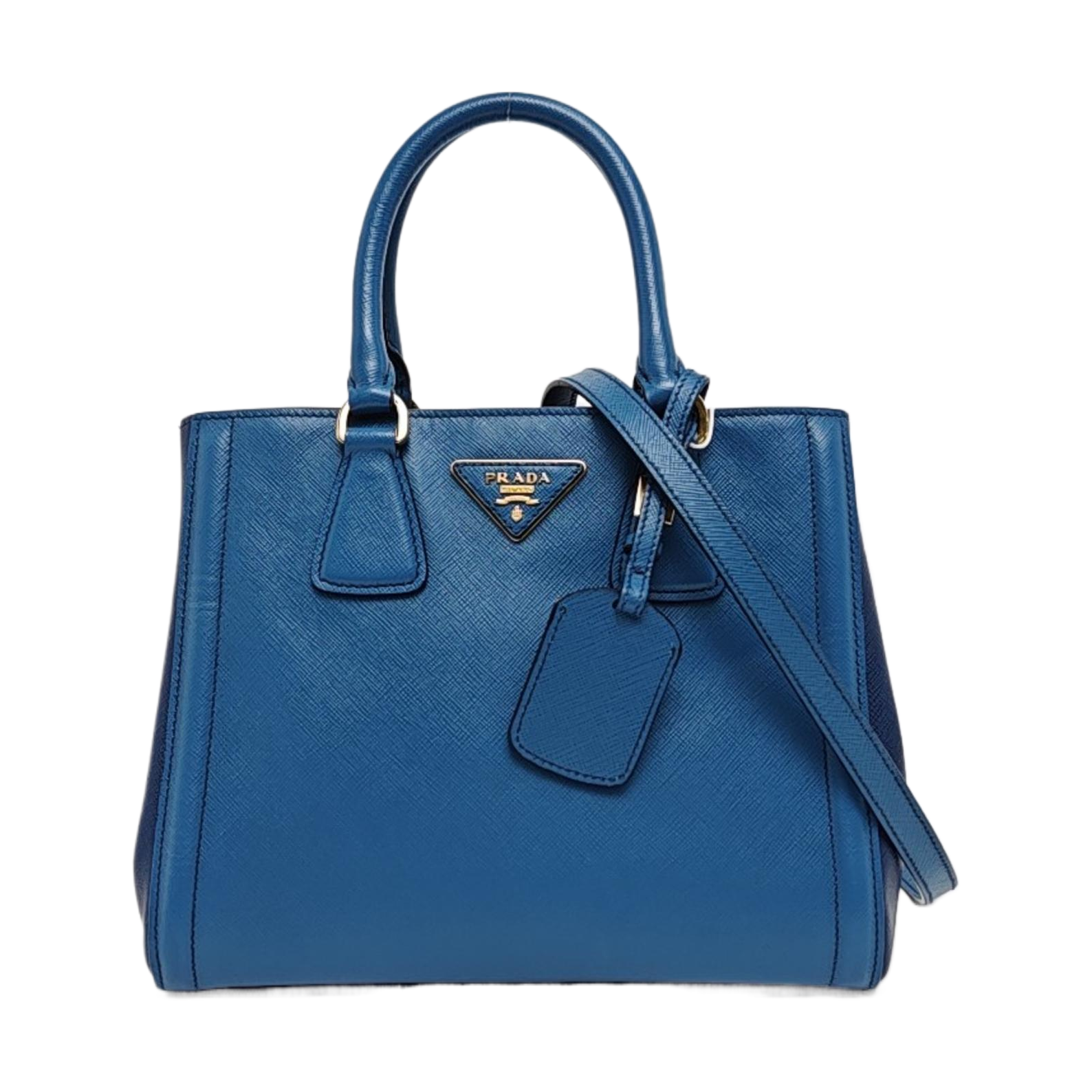 Parabole Saffiano Calfskin Blue
