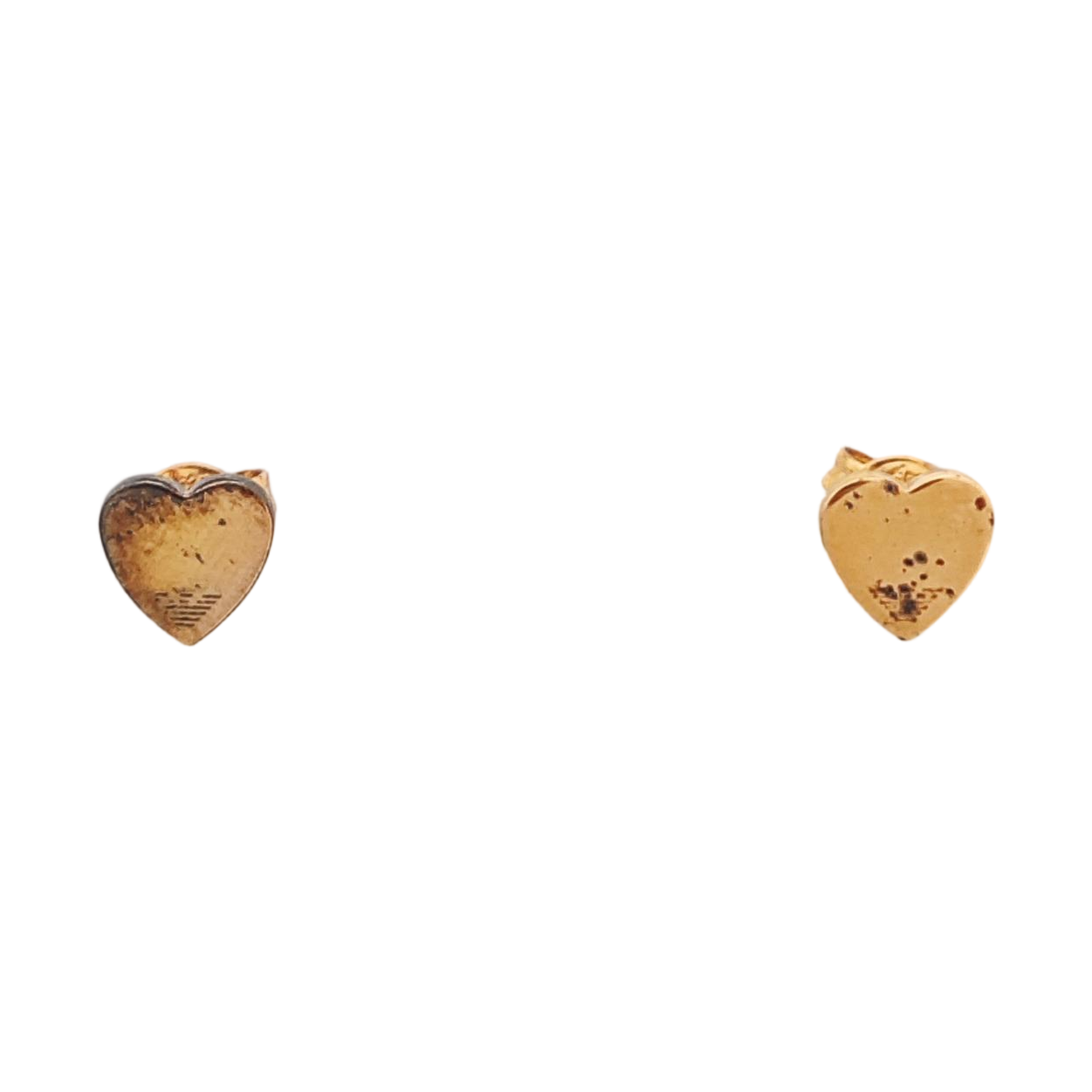 925 Sterling Silver Rose Gold Stud Earrings