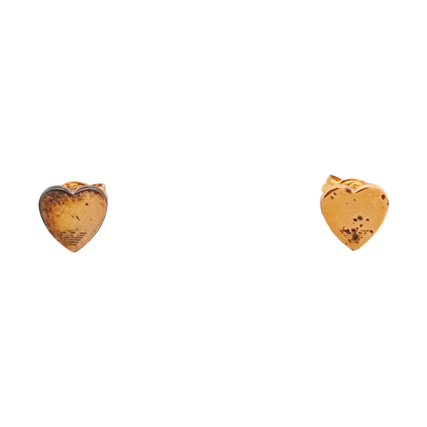 925 Sterling Silver Rose Gold Stud Earrings