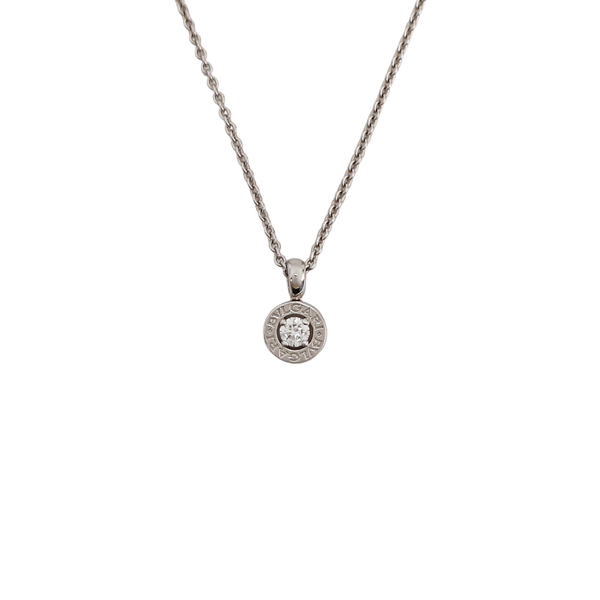 BVLGARI BVLGARI 18k White Gold Silver Necklace
