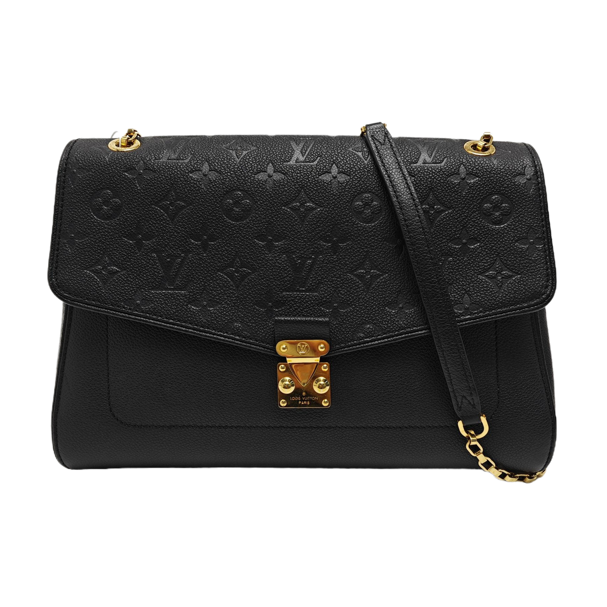 SAINT-GERMAIN Monogram Calfskin Black