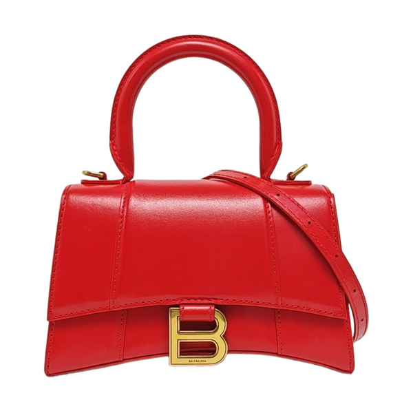 Hourglass XS Calfskin Red