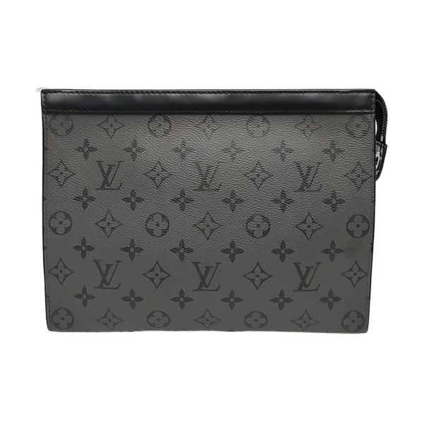 Pochette Voyag MM Monogram Coated Canvas Gray