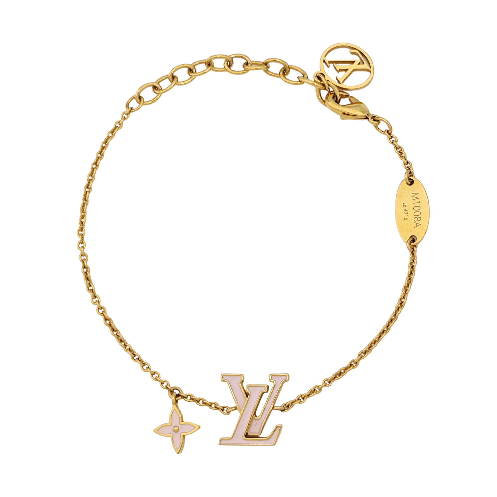 LV ICONIC Brass Gold Bracelet