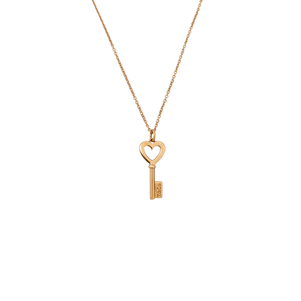 Tiffany Keys 18k Rose Gold Necklace