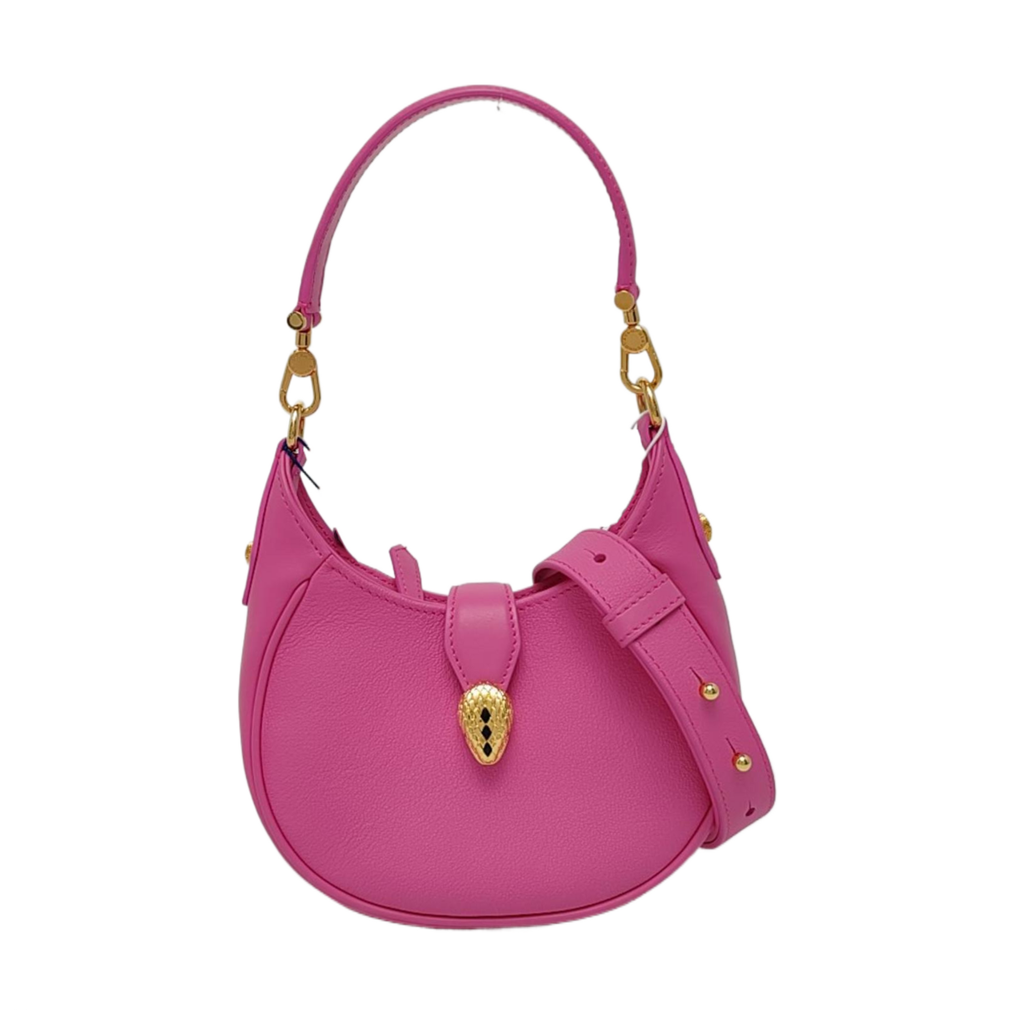 SERPENTI ELLIPSE Small Calfskin Red