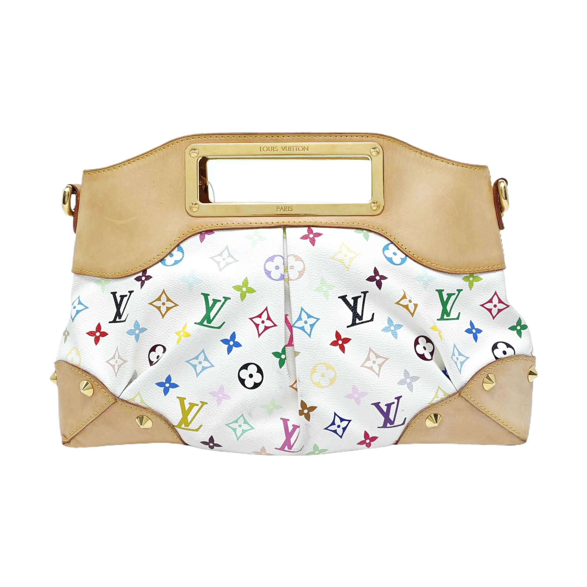LV × TM JUDY MM Monogram Coated Canvas White