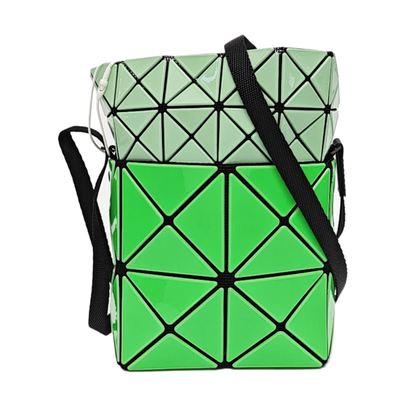 Special Material Bucket Bag Green