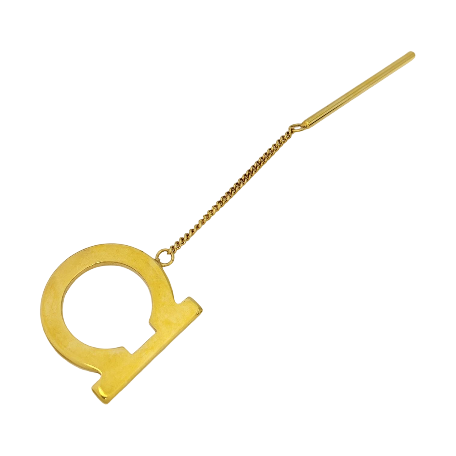 Metal Bag Charm Gold