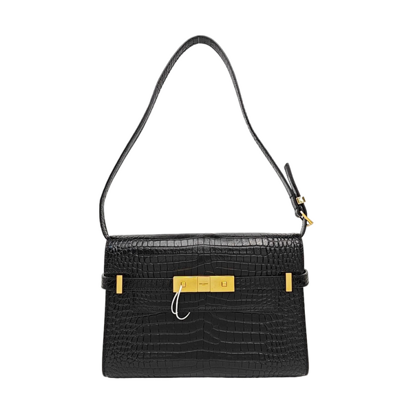 MANHATTAN Small Calfskin Black
